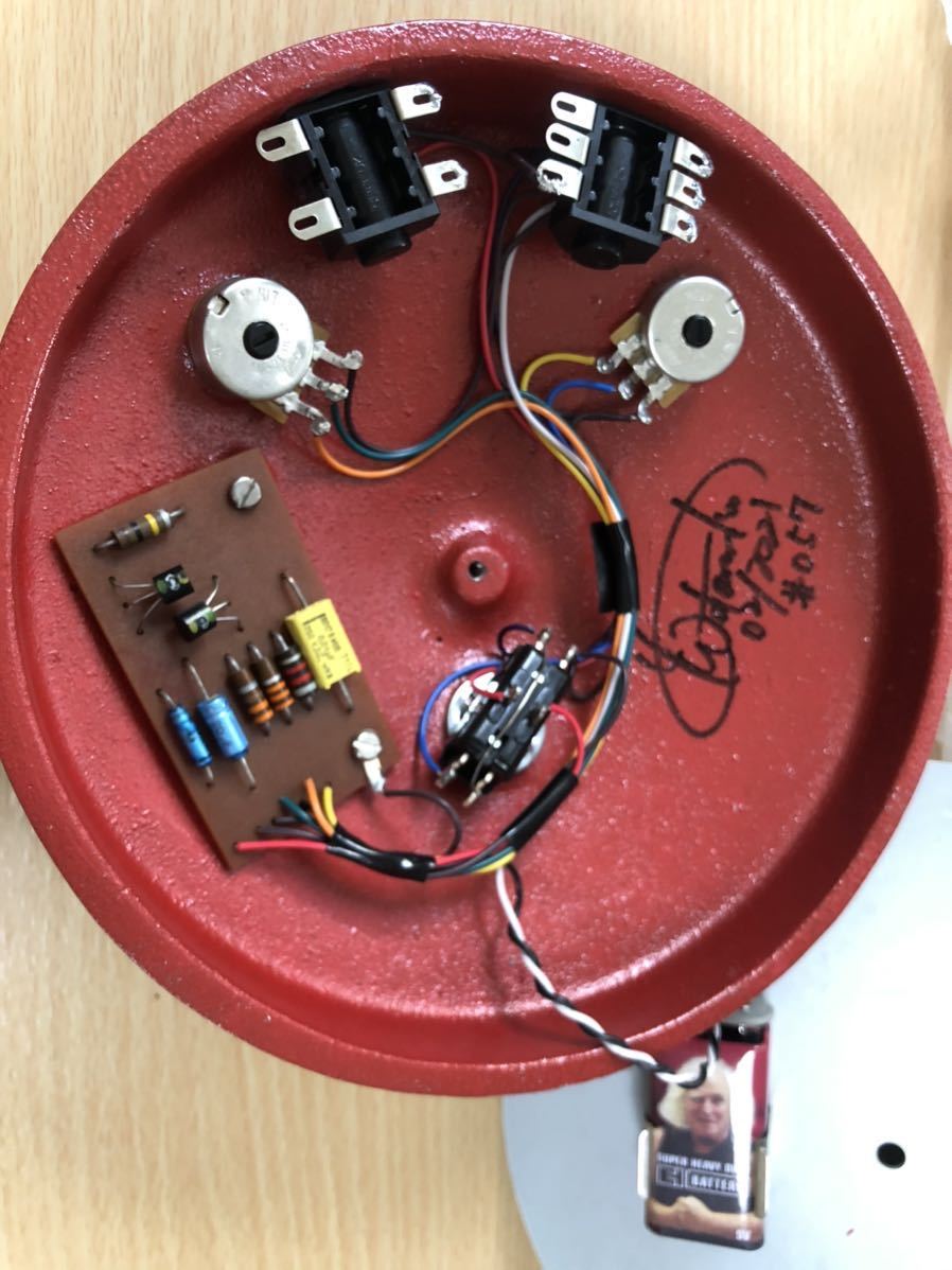 ほぼ新品 ORGA FACE Silicon Red ORGANIC SOUNDS