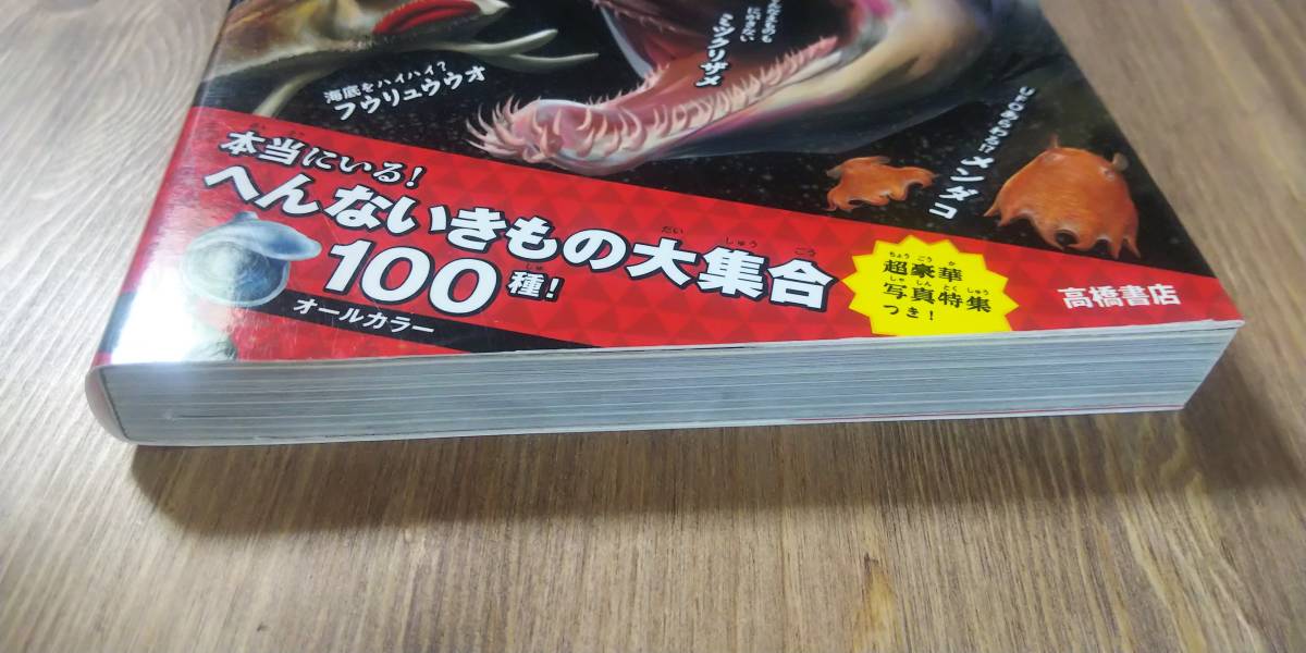 ふしぎな世界を見てみよう! 深海生物 大図鑑　単行本　　監修＝藤原義弘　　　発行＝高橋書店　　　　　　　 　(Y220327007T)