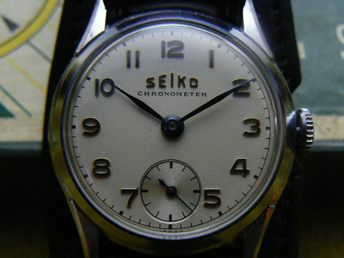 ☆ SEIKO セイコー スモールセコンド 手巻き 新10B型 美品~超