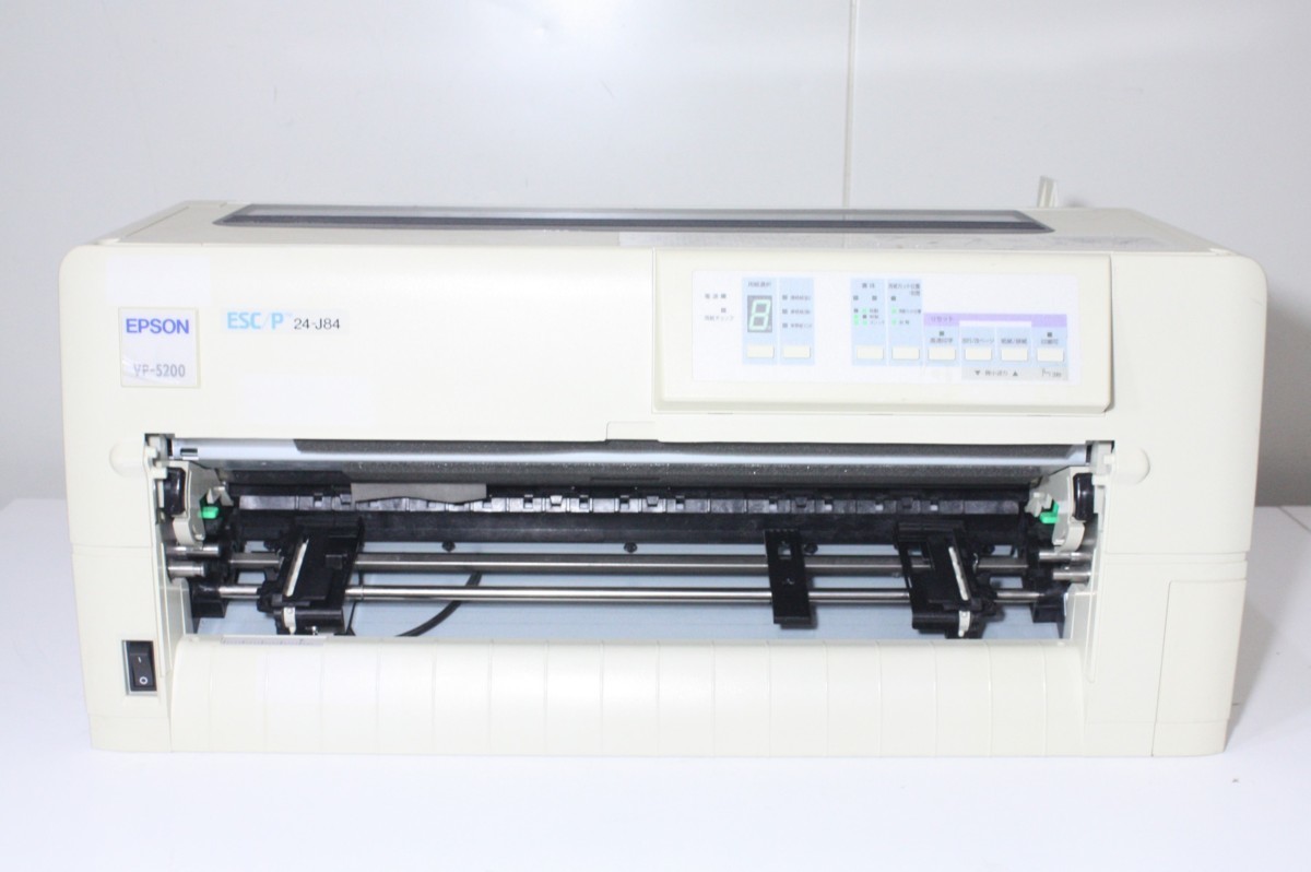 最愛 F1785EPSON エプソン ドットインパクトプリンター VP-5200 簡易