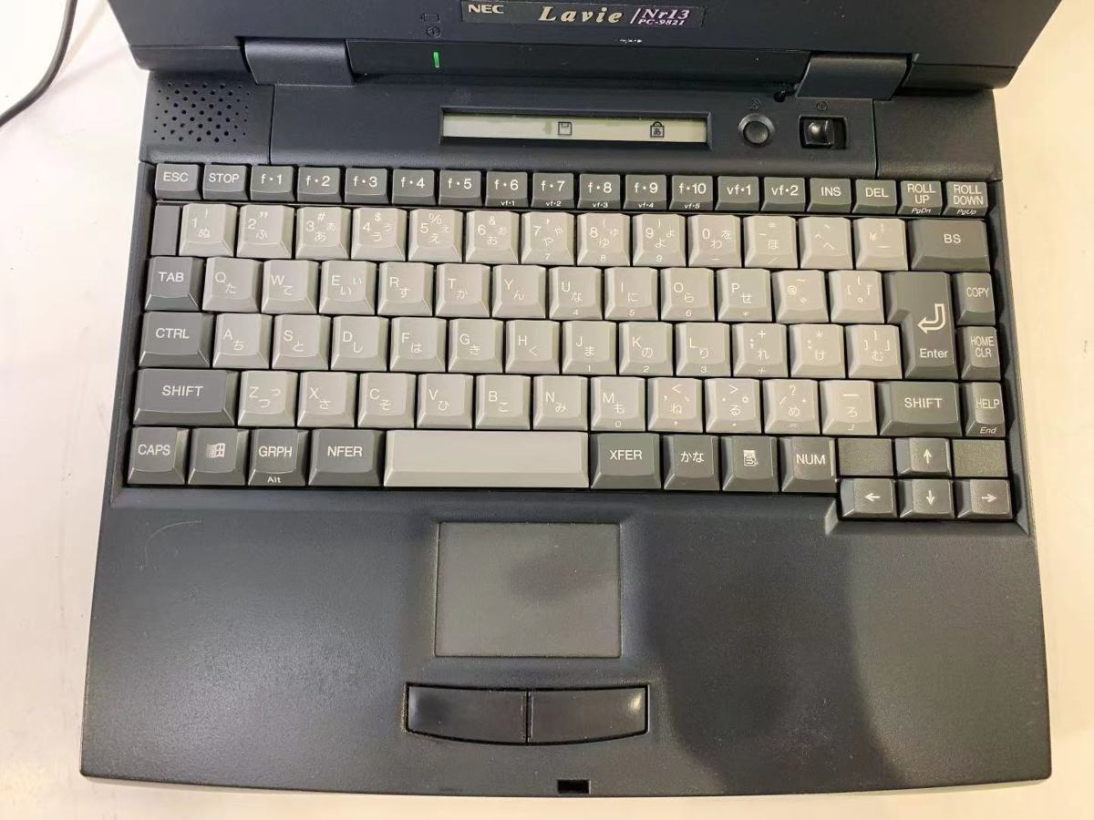 YN160**[ Junk ] NEC old model laptop PC-9821Nr13/D10 model A