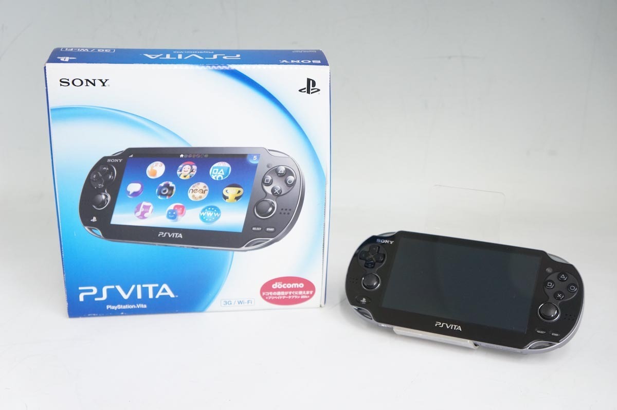 最大45%OFFクーポン PlayStation Vita プレイステーション ヴィータ 3G Wi‐Fiモデル クリスタル ホワイト 限定版 PCH- 1100 AB02 video game