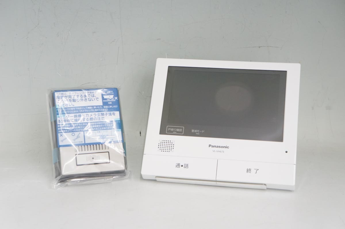 店頭展示 未使用品】 パナソニック テレビドアホン 増設モニター VL