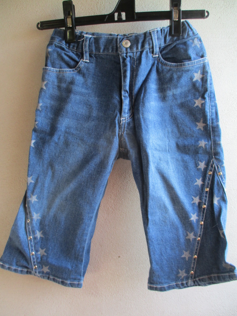 [K.GIRL CLUB] брюки Kids размер :140 цвет : голубой длина :49 ширина :24/NAO