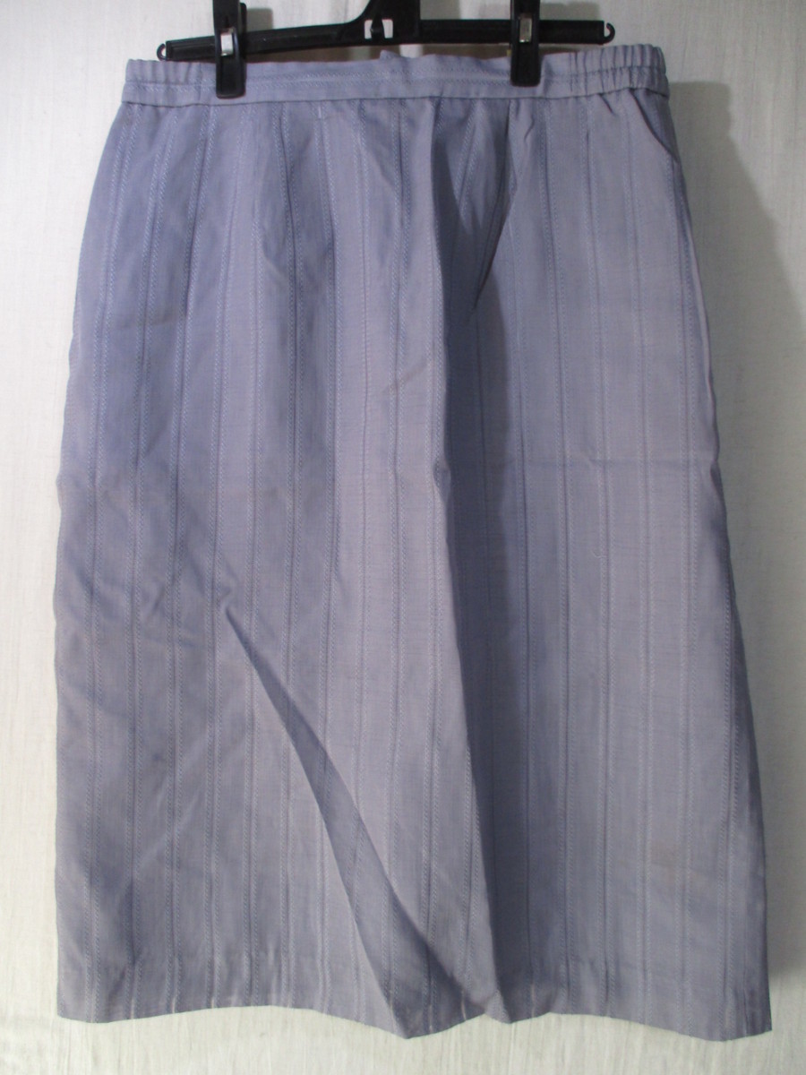 【スカート】サイズ13色パープル身丈67身幅37/IAG_画像1