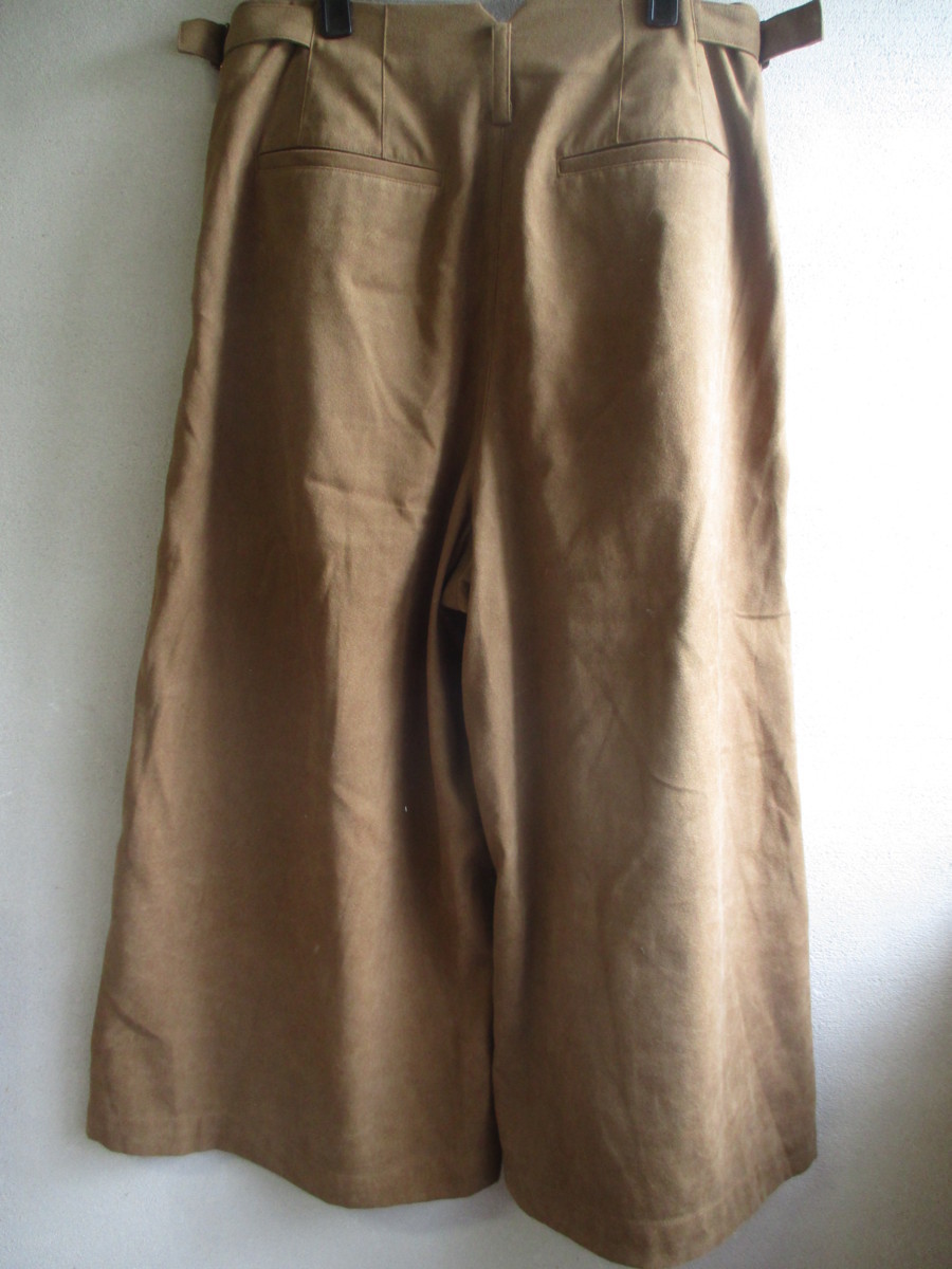 [Onrekoshi] pants lady's size :F color : Brown length :81 width of a garment :32/DAR