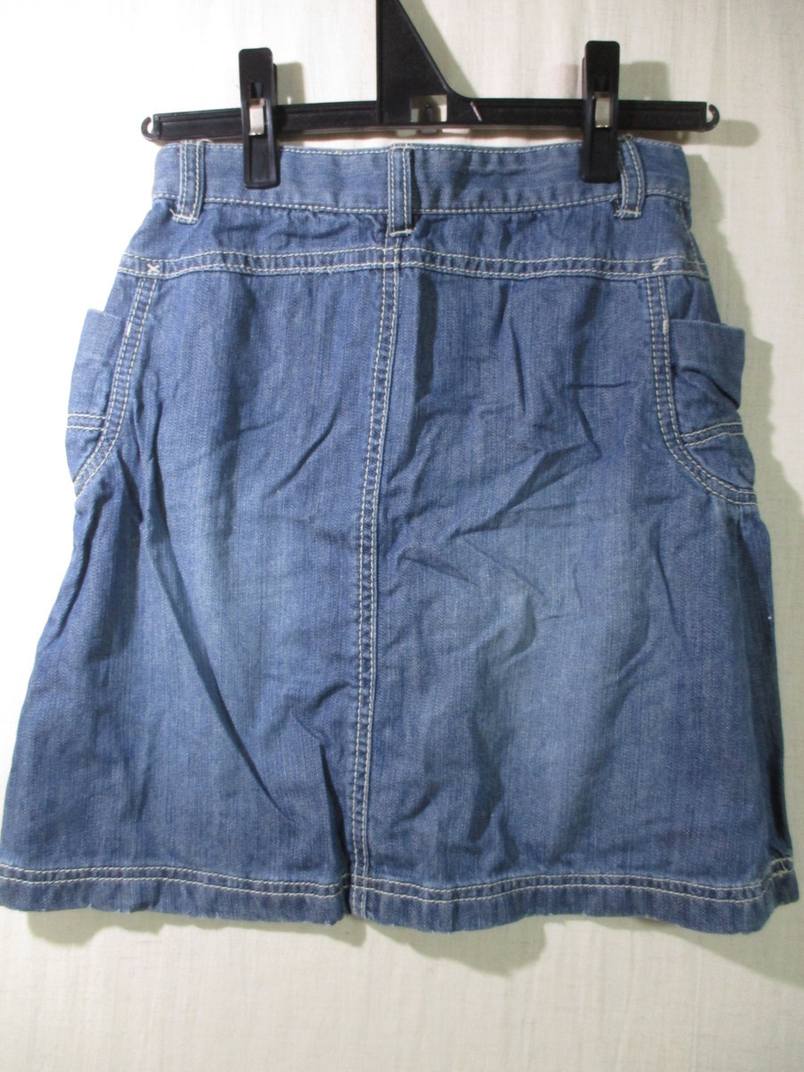 【HARAPPA】スカート サイズ140色ブルー身丈42身幅29/FAD_画像2