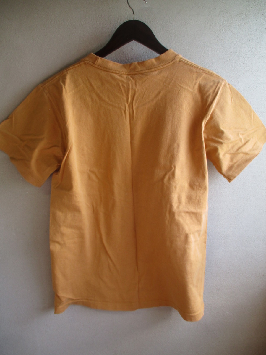 【anvil】 Tシャツ メンズ サイズ:Ｓ 色:ライトオレンジ 身丈:62 身幅:42 肩幅:42/DAT_画像2