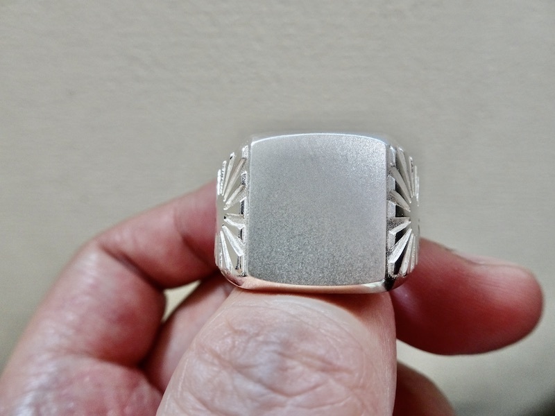 仁尾彫金『太陽の印台リング』ハンドメイド192 | www.schmetterlinghaus.at