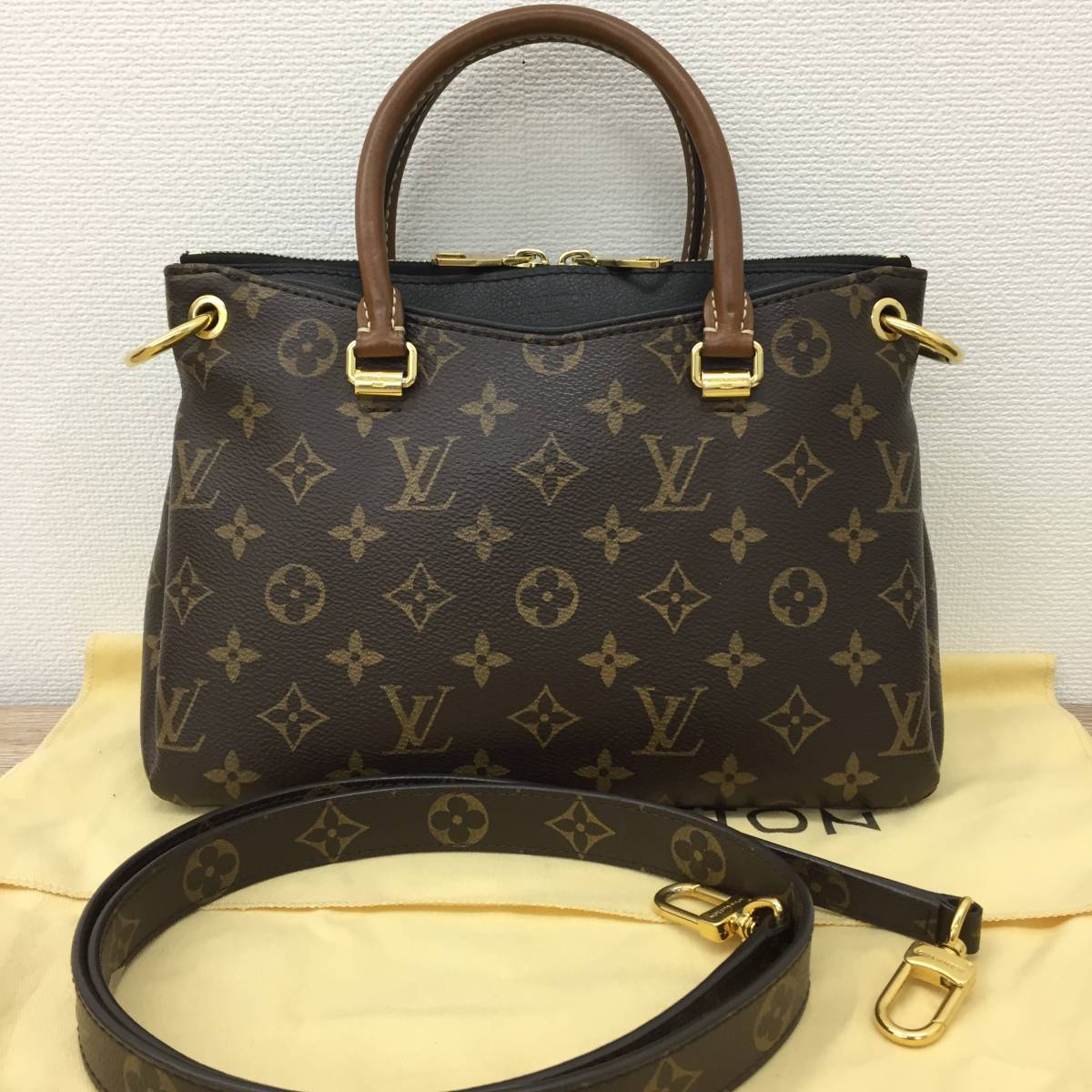美品】LOUIS VUITTON ルイヴィトン パラスBB ハンドバッグ 2way