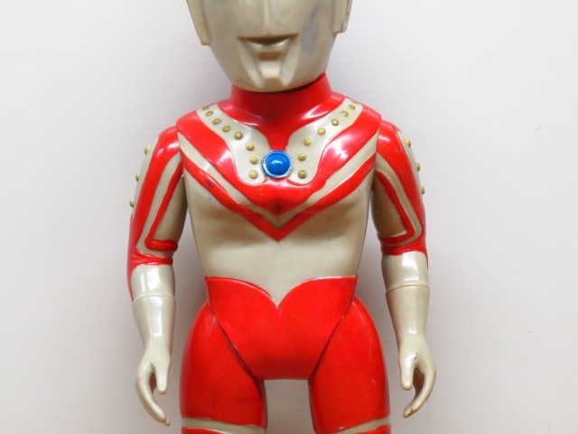 ソフビ人形 ブルマァク ウルトラマン ゾフィー 面取れ 全長約34 ソフビ人形 ブルマァク ウルトラマン ゾフィー 面取れ 全長約34