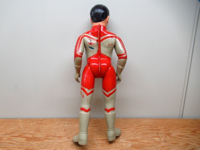 ソフビ人形 ブルマァク ウルトラマン ゾフィー 面取れ 全長約34 ソフビ人形 ブルマァク ウルトラマン ゾフィー 面取れ 全長約34
