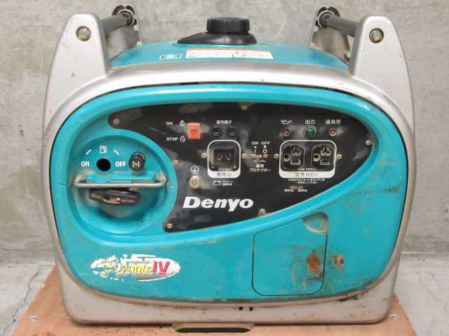 Denyo デンヨー インバーター発電機 GE-2000SS-IV ガソリンエンジン 管理P0329A