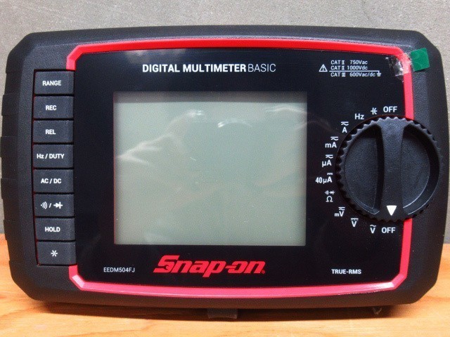 Snap-on スナップオン EEDM504F ベーシック デジタル マルチ Snap-on スナップオン EEDM504F ベーシック デジタル マルチ