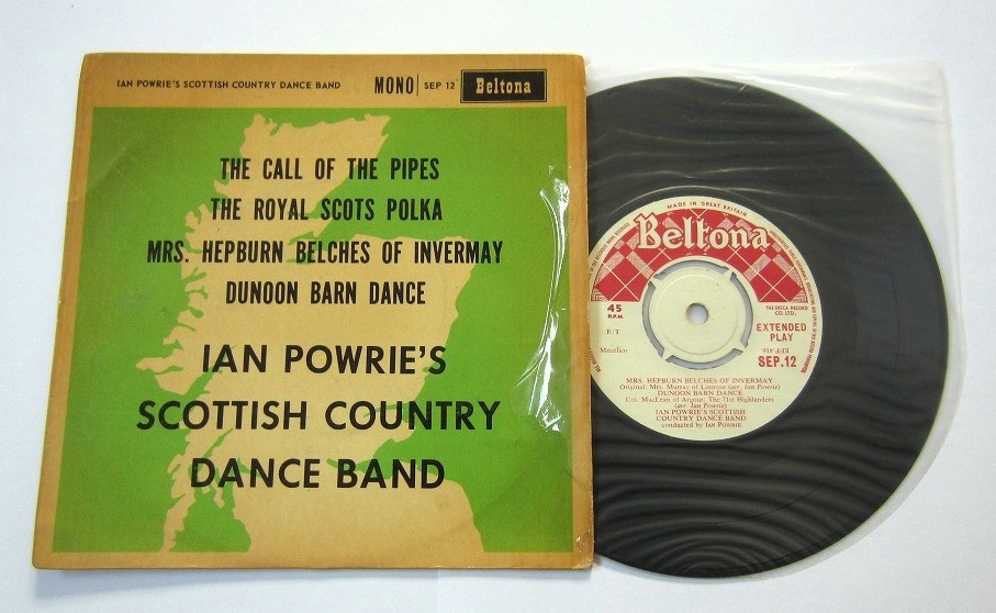 盤面良好♪ EP★ IAN POWRIE'S SCOTTISH COUNTRY DANCE BAND 輸入盤_画像1