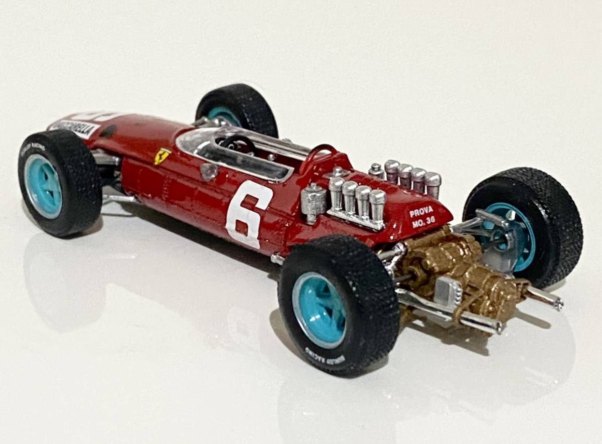 Brumm 1/43 F1 Ferrari 158 GP Italia 1965 ◆ Nino Vaccarella ◆ ブルム フェラーリ 158 GP イタリア 1965 R296_画像3