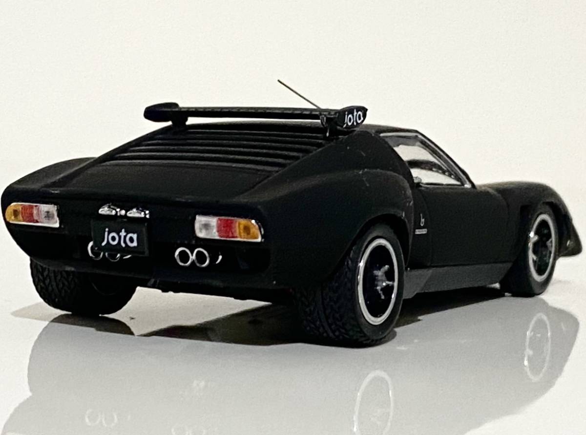 Kyosho 1/43 Lamborghini Miura Jota SVR Matte Black ◆ 京商 ランボルギーニ ジョタ SVR KL43001の画像5