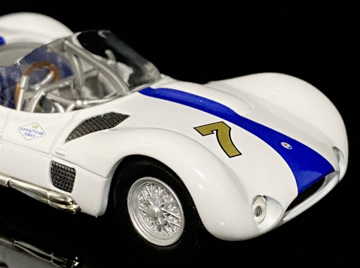 1/43 Maserati Tipo 61 Bird Cage 1位 Cuban Grand Prix 1960 Havana ◆ Stirling Moss ◆ デル プラド コレクション_画像9
