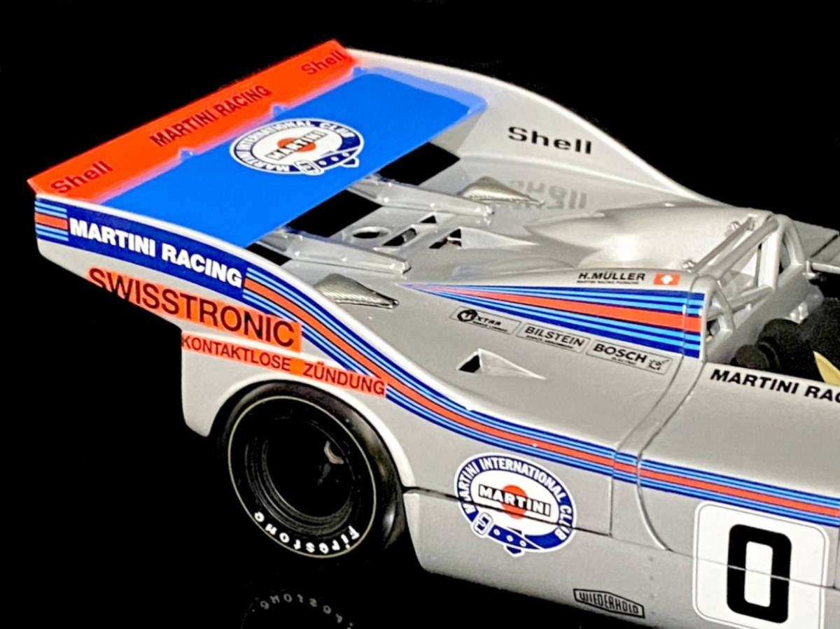 1/18 Porsche 917 Martini Racing Winner Interserie Nurburgring Supersprint 1974 ◆ Herbert Muller ◆ ミニチャンプス ポルシェ 917_画像10