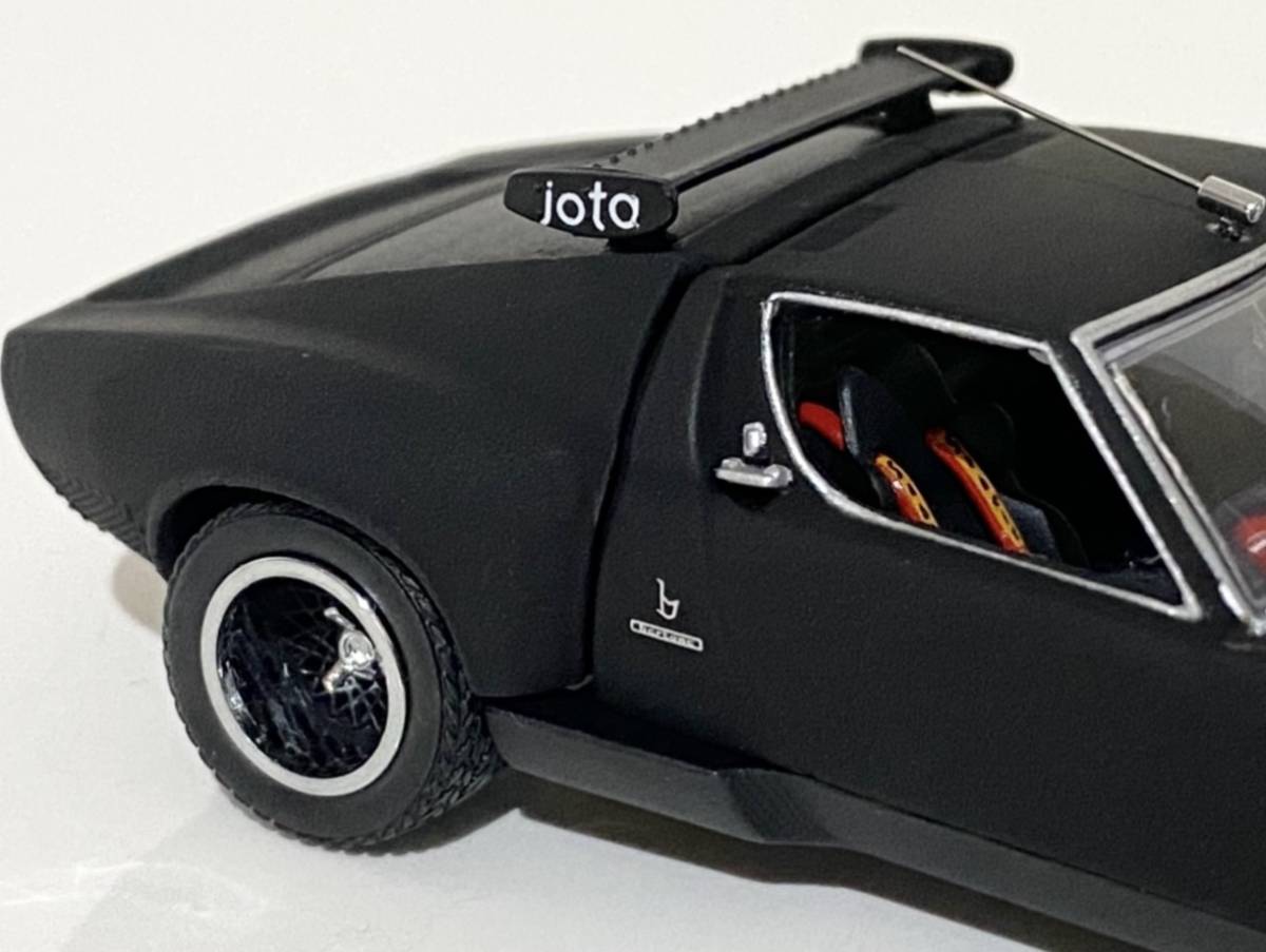 Kyosho 1/43 Lamborghini Miura Jota SVR Matte Black ◆ 京商 ランボルギーニ ジョタ SVR KL43001の画像10