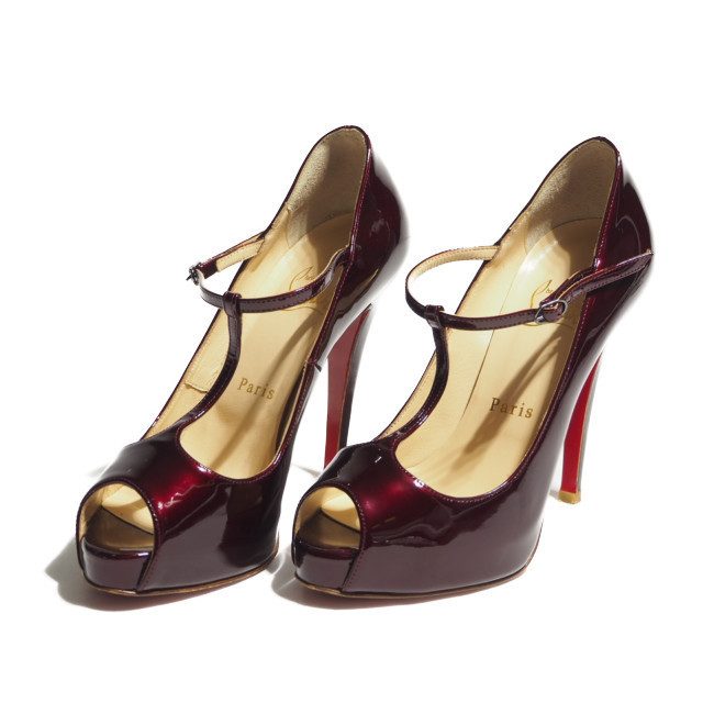J8391R38 ▽Christian Louboutin クリスチャンルブタン▽ オープントゥ