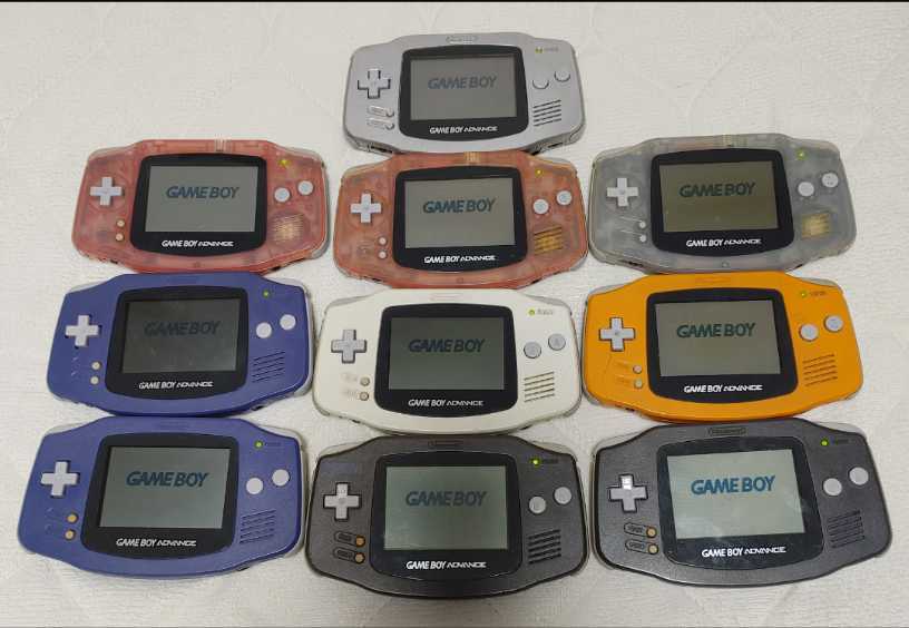 ゲームボーイアドバンス10台 通電確認済 本体 大量 まとめて セット