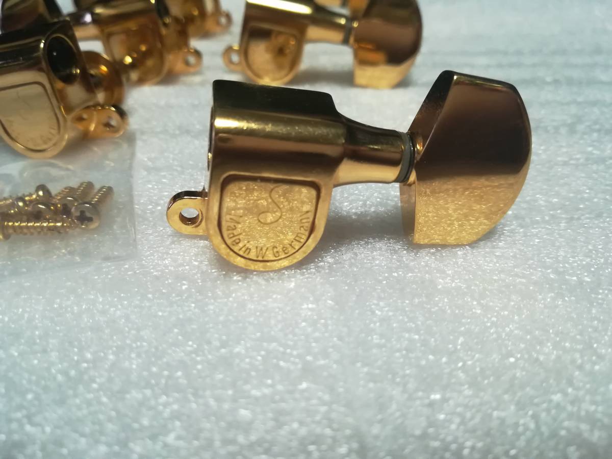 schaller シャーラーペグ m6 Vintage gold Germany-