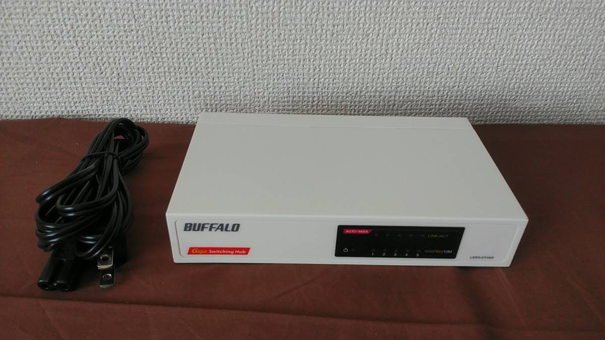 BUFFALO バッファロー★ギガスイッチングハブ★LSW3-GT-5NS