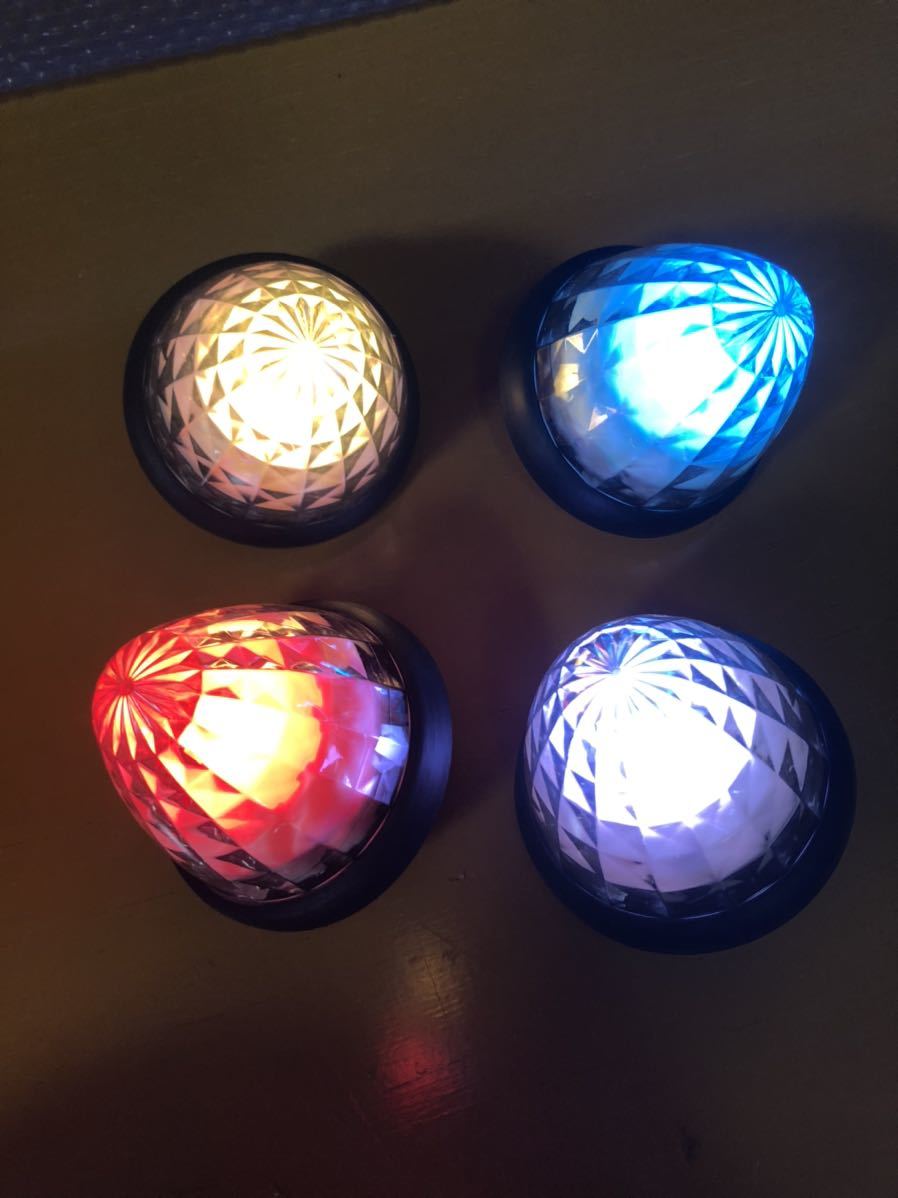 ホイールマーカーリモコン式LED 乾電池式 リモコン操作 4個セット
