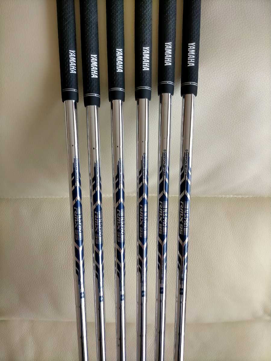 YAMAHAヤマハ RMX220アイアン 6-AW 6本セットNS.PRO RMX95シャフト S