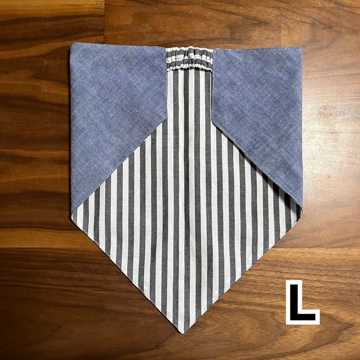 PayPayフリマ|三角巾 ハンドメイド 片面ストライプ柄太 Lサイズ PayPayフリマ|三角巾 ハンドメイド 片面ストライプ柄太 Lサイズ