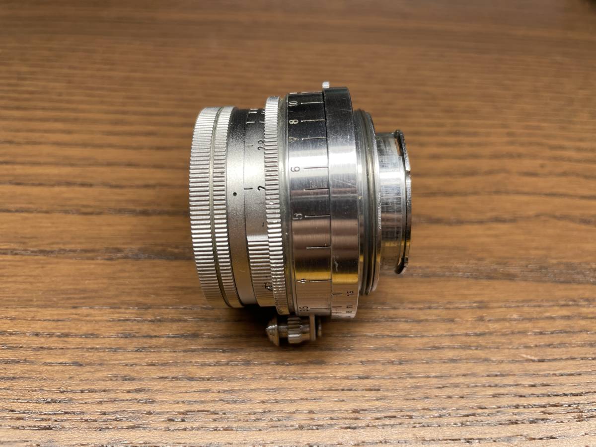 作例あり】Leica Summicron 5cm F2 1st 50mm f/2 1:2 沈胴 ズミクロン