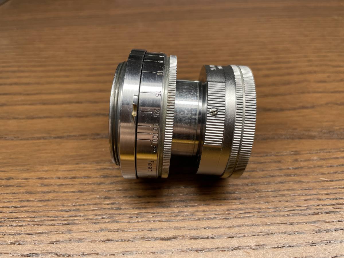 作例あり】Leica Summicron 5cm F2 1st 50mm f/2 1:2 沈胴 ズミクロン