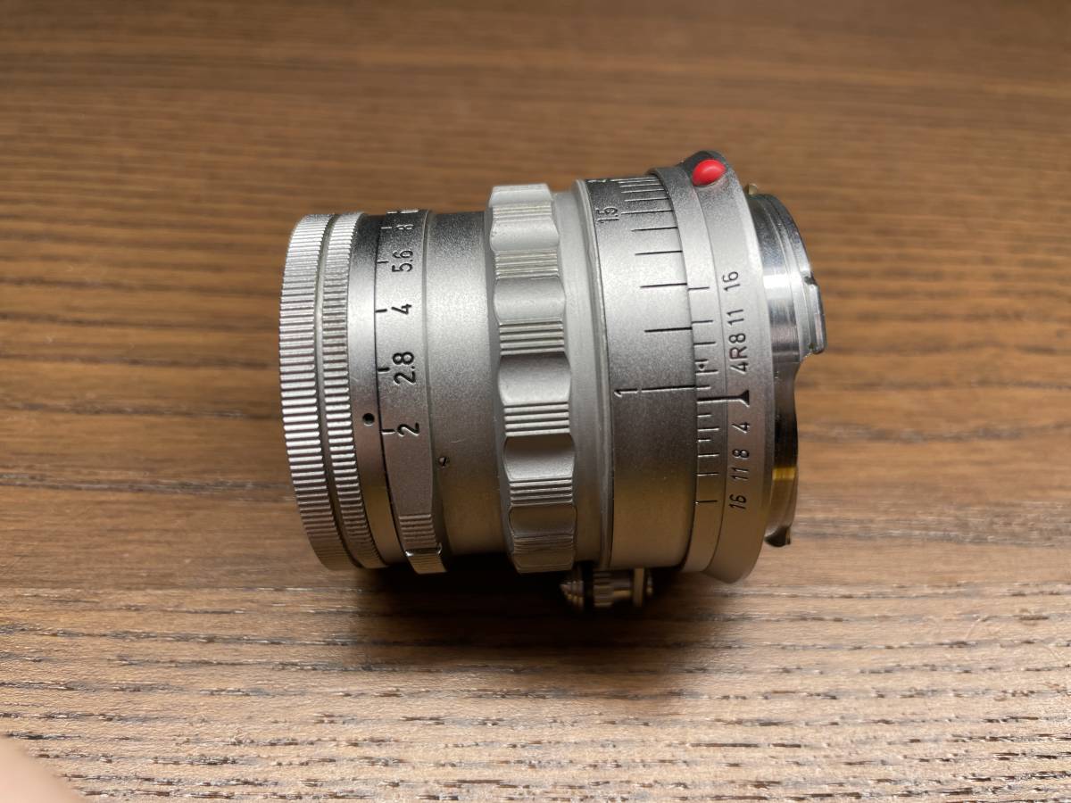 作例あり】Leica Summicron 50mm F2 Rigid 前期 第1世代 ズミクロン 固定鏡胴 ライカ Mマウント  レンジファインダーカメラ用レンズ