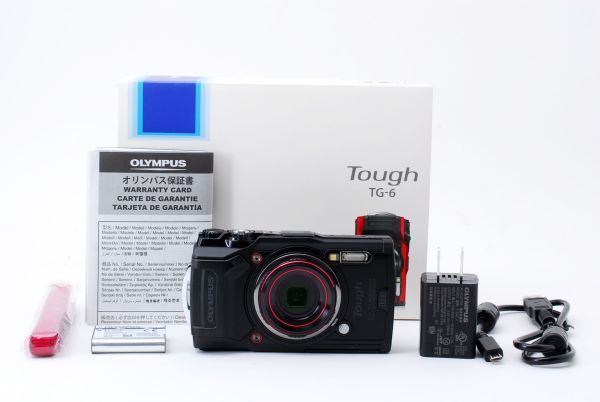 ほぼ新品 OLYMPUS デジタルカメラ TG TG-6 BLACK-