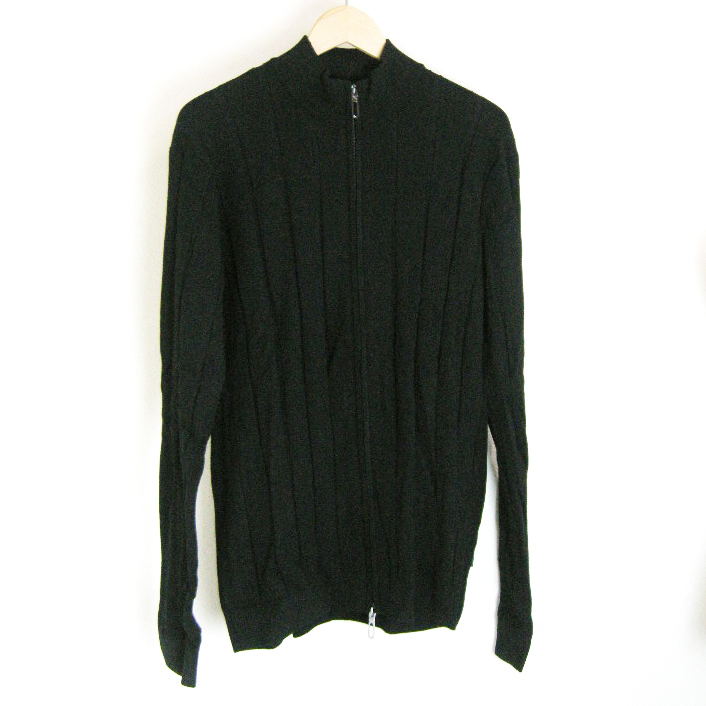□EMPORIO ARMANI【エンポリオアルマーニ】黒 薄手ニット ニット
