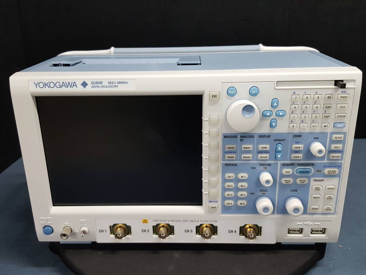 【予約販売】本 [NBC] 中古 横河 Yokogawa DL9040 デジタル・オシロスコープ 500MHz 5GS/s, 4ch Digital Oscilloscope (701307-F-HE/P2) 管理#5780 その他