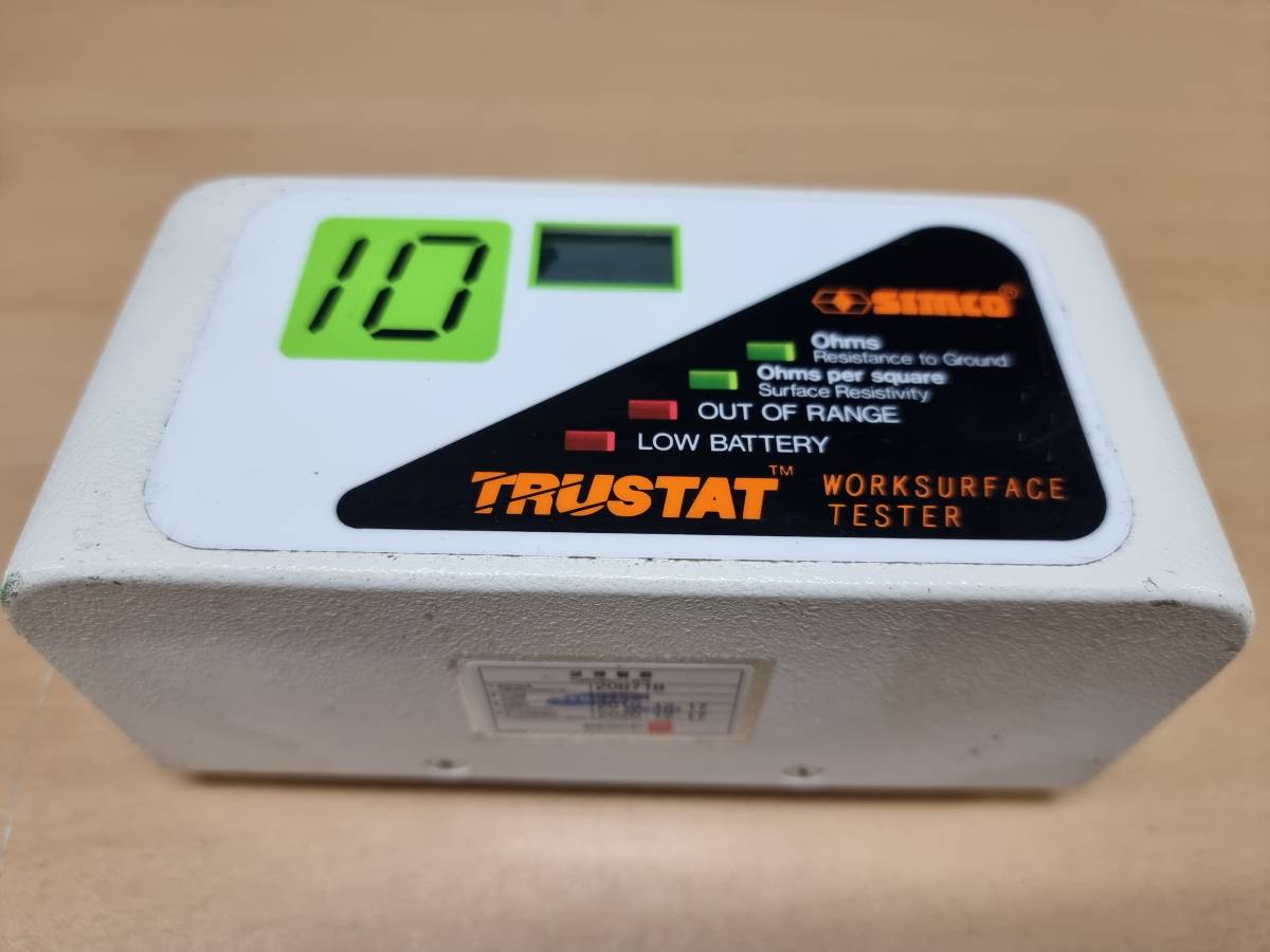 [NBC]  シムコ(SIMCO) ST-3 表面抵抗計 TRUSTAT Worksurface Tester (4521)