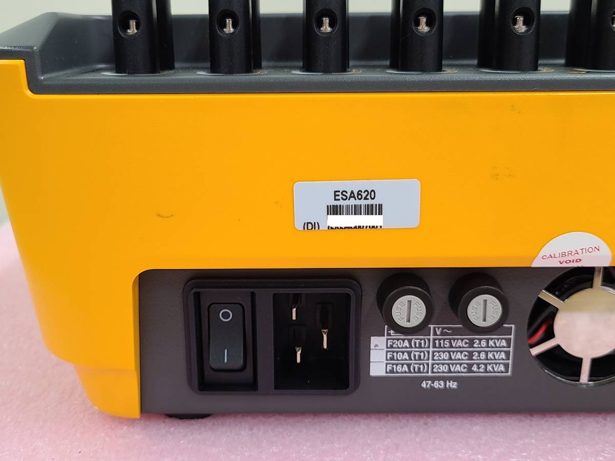 FLUKE ESA620 Electrical Safety Analyzer 電気安全解析装置 ESA620※AS