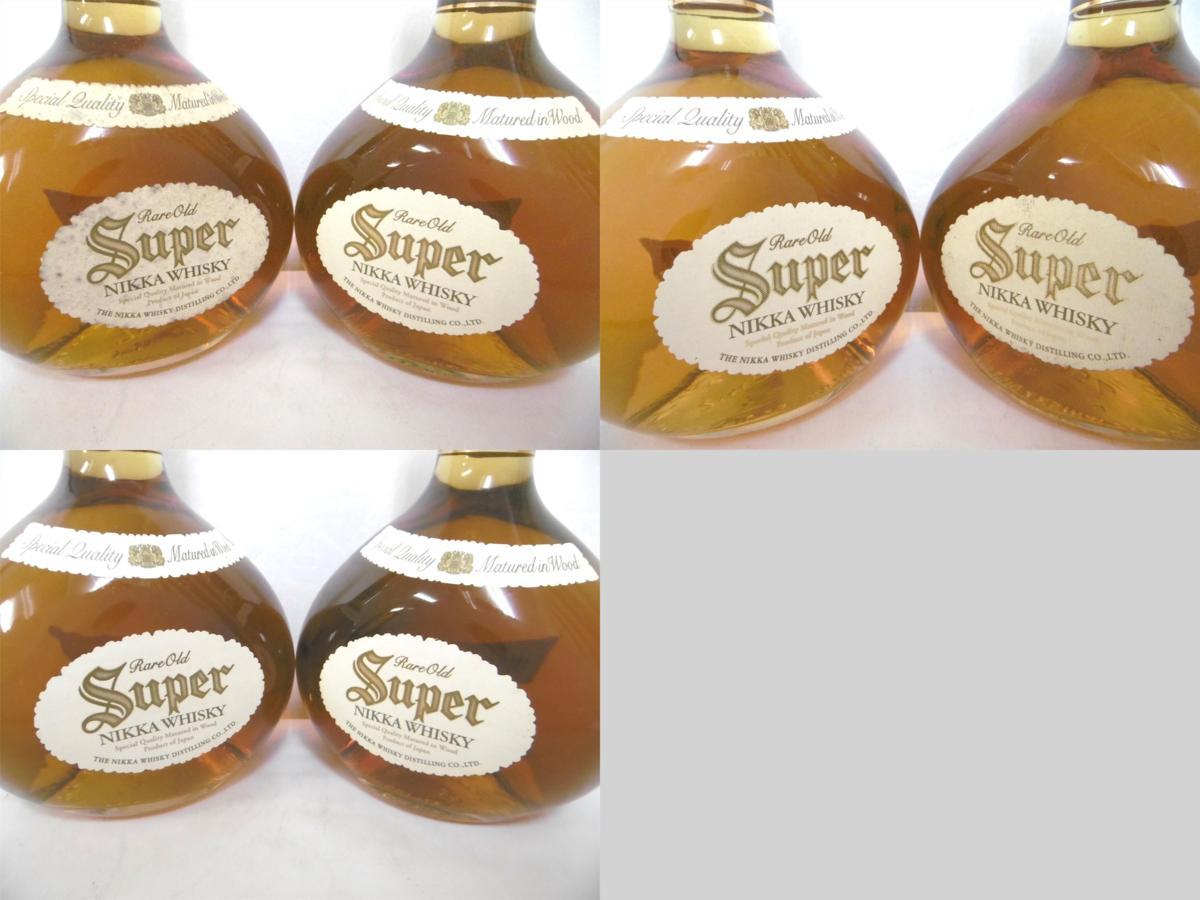 古酒 未開栓 6本セット NIKKA WHISKY ニッカ ウイスキー Super rare