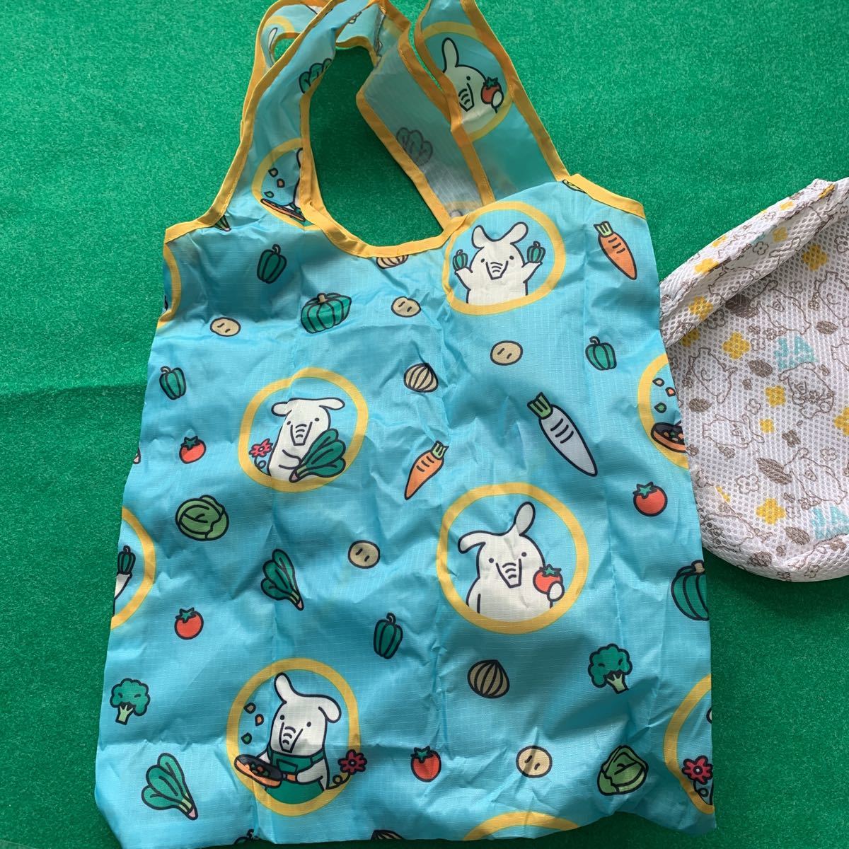 2点セット☆新品☆JAバンク☆よりぞう エコバッグ☆メッシュポーチ