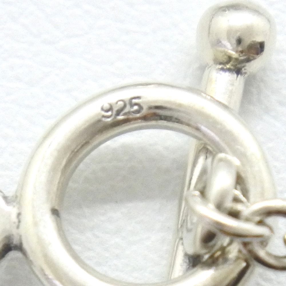 Georg Jensen ジョージジェンセン ネックレス シルバー925 × ヘマタイト ユニセックス【58030238】中古_画像5