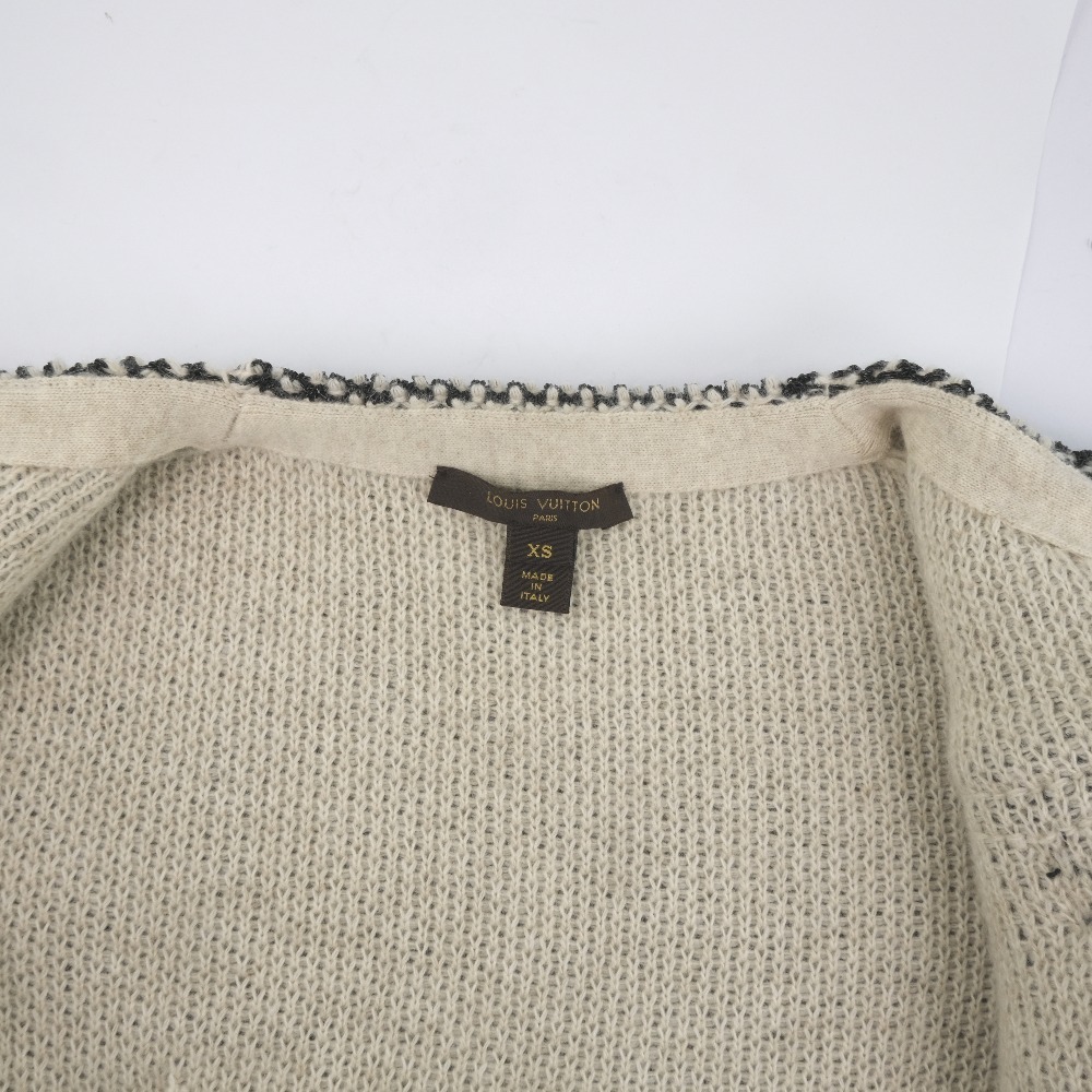 LOUIS VUITTON Louis * Vuitton no color жакет искусственный шелк × шерсть чёрный женский [57150350] б/у 