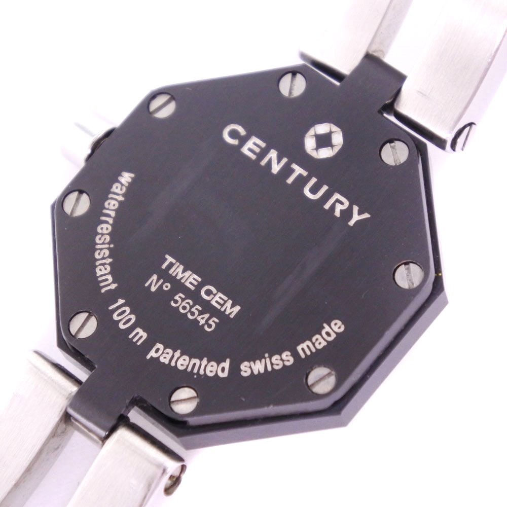 CENTURY センチュリー タイムジェム 1Pダイヤ 802.7.S.35.11SB 腕時計