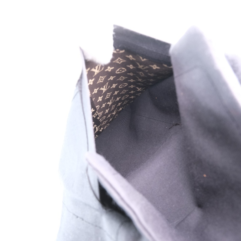 LOUIS VUITTON ルイ・ヴィトン トレンチコート コットン 黒 レディース