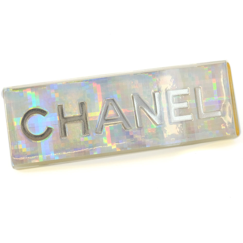 CHANEL シャネル A08682Y02019 97P バレッタ シルバー レディース【15310309】中古