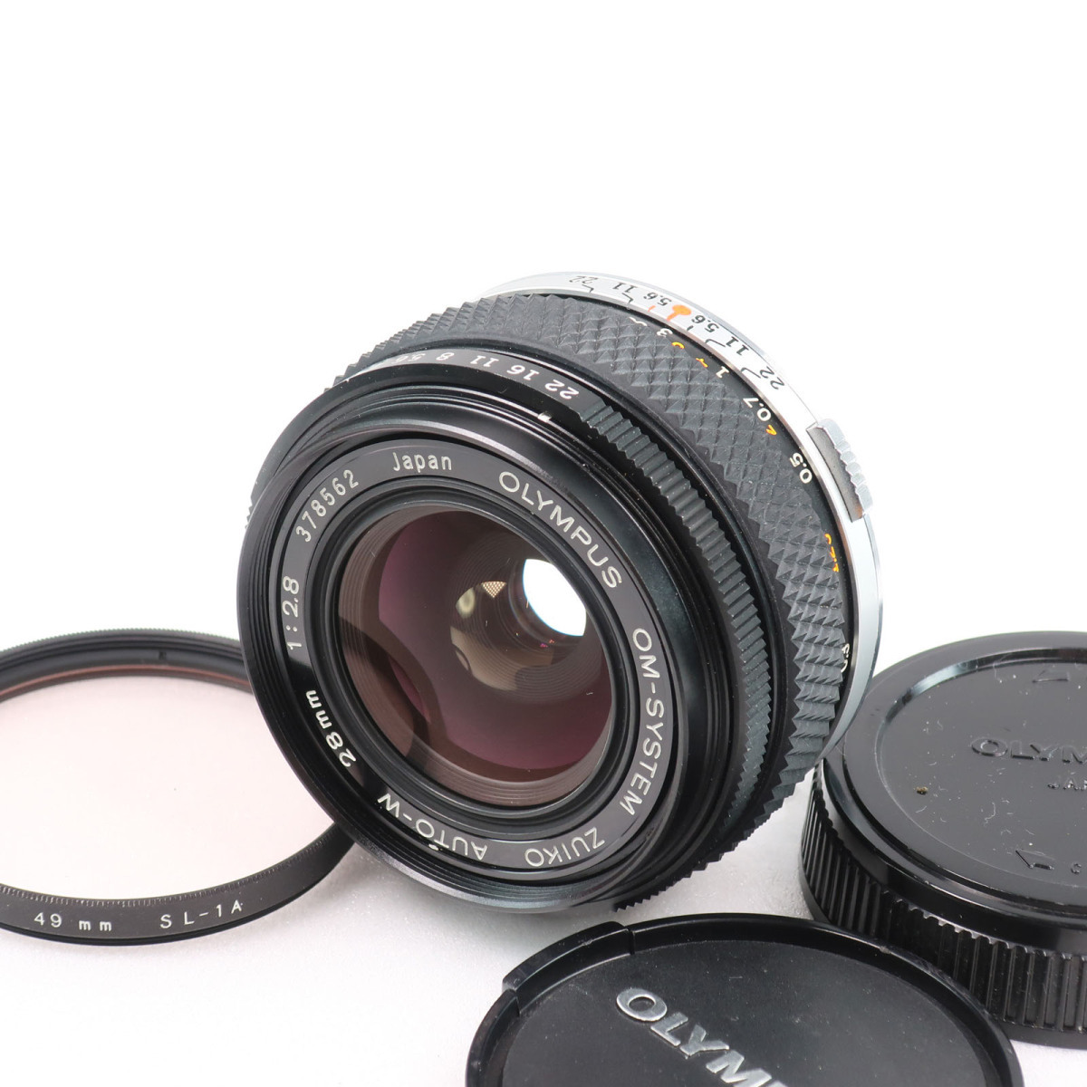 OLYMPUS オリンパス OM-SYSTEM ZUIKO AUTO-W 28mm F2.8/For Olympus OM mount 交換レンズ ユニセックス【33250309-68】中古