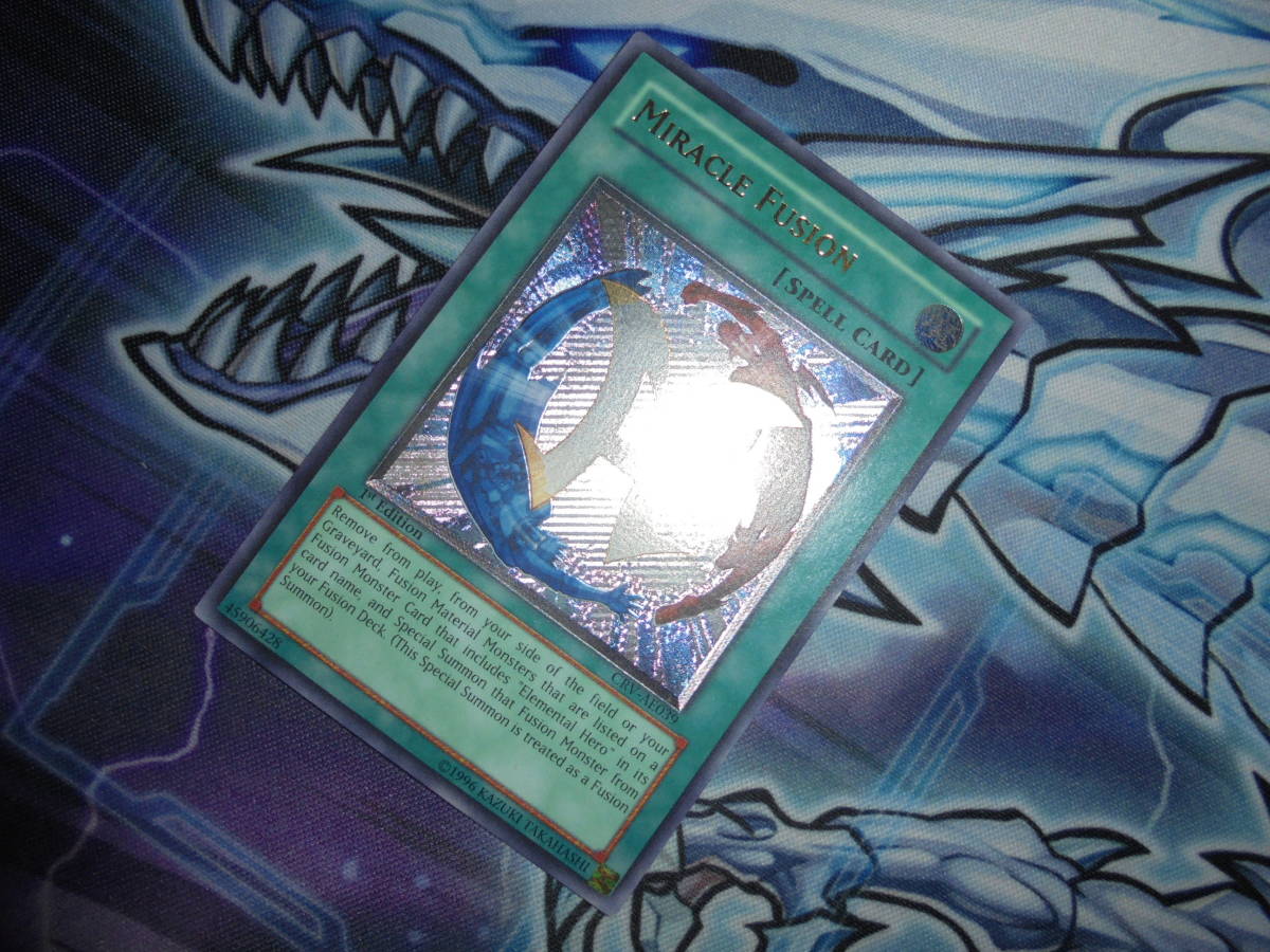 遊戯王 旧アジア版 ミラクルフュージョン MIRACLE FUSION 1st 遊戯王 旧アジア版 ミラクルフュージョン MIRACLE FUSION 1st