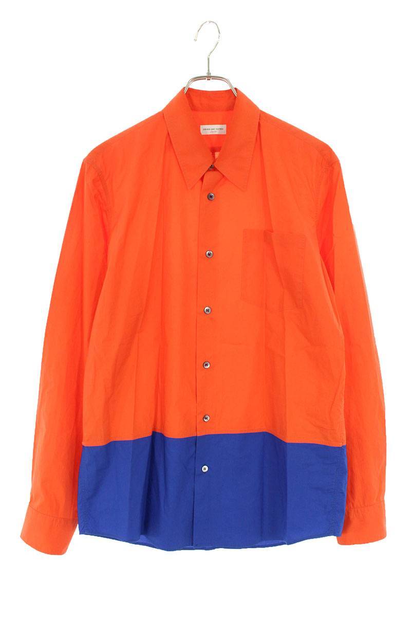 ドリスヴァンノッテン DRIES VAN NOTEN サイズ:50 カラー切り替え長袖