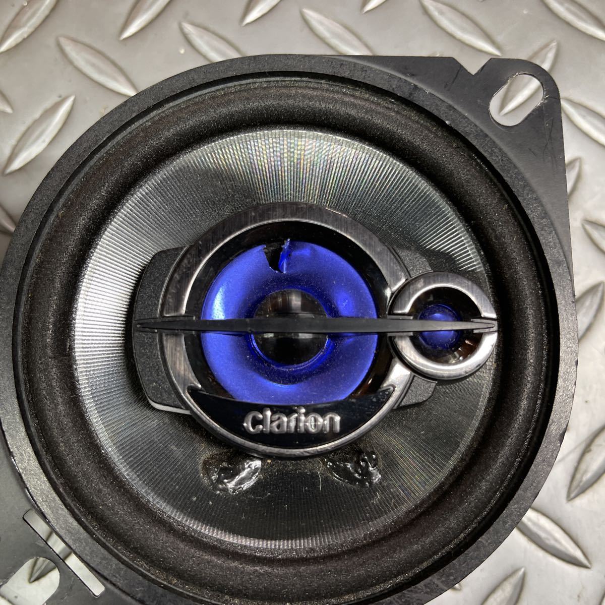 clarion 10cmスピーカー - カーオーディオ